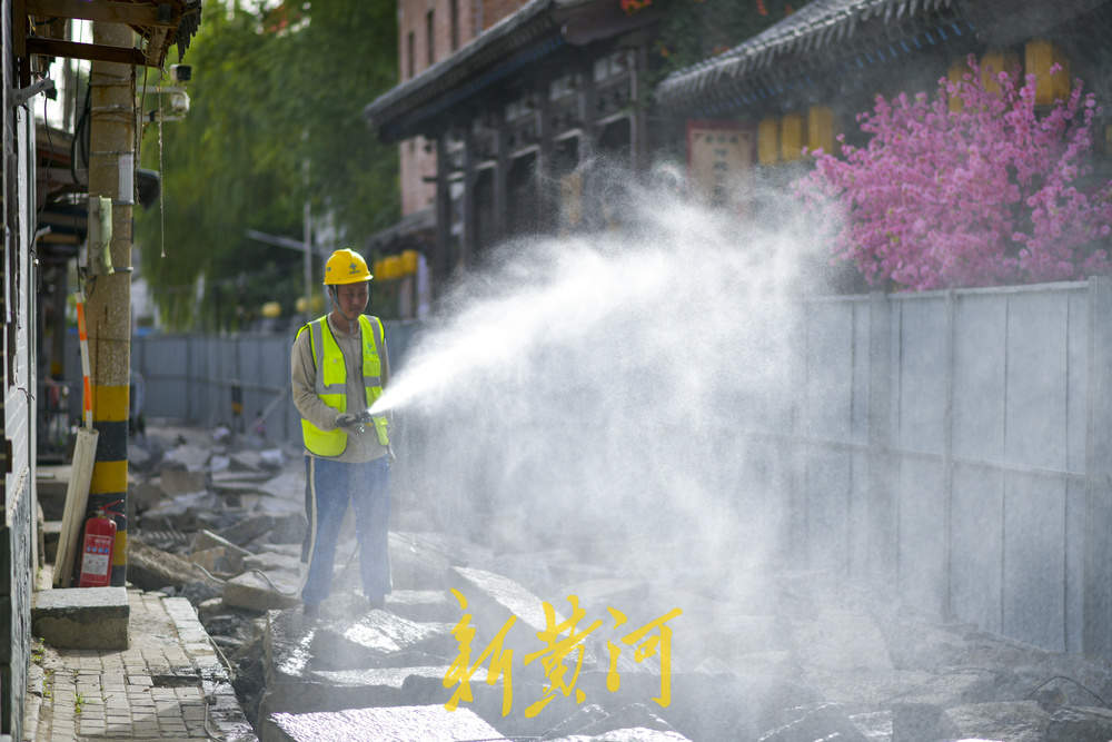 济南后宰门街再度提升改造，地下将铺设直饮水管道