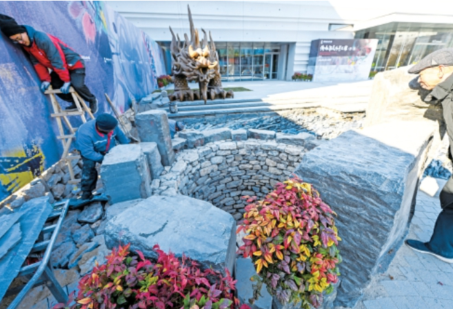 双泉“重生记” 泉城广场多了两处泉池！分别为古鉴泉、无名泉？