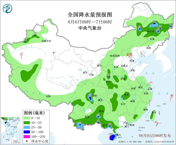 我国降雨整体减少减弱 东部多地高温闷热盛行