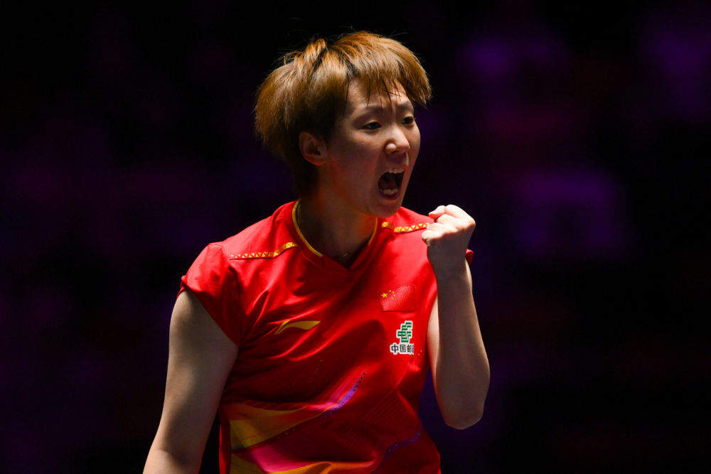 WTT澳门冠军赛：女单八强国乒占半