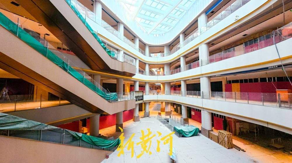 “万象里”开启店铺装修,济南西市场片区将迎首个地铁上盖综合体