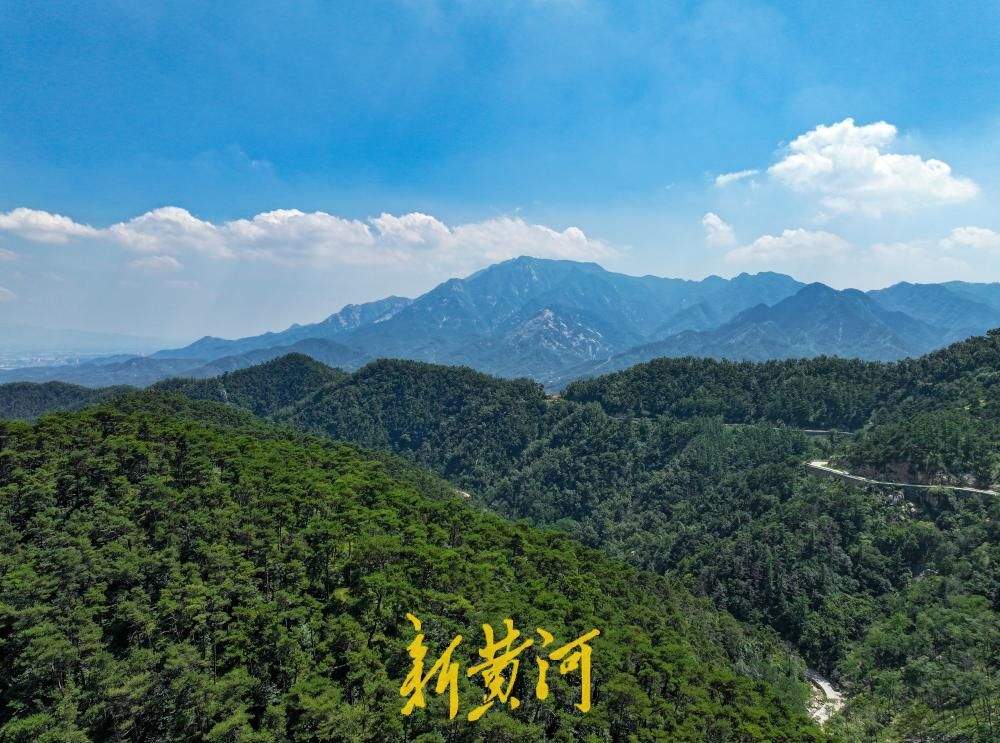 云天收夏色！满目苍翠迎立秋，山涧溪流觅清凉