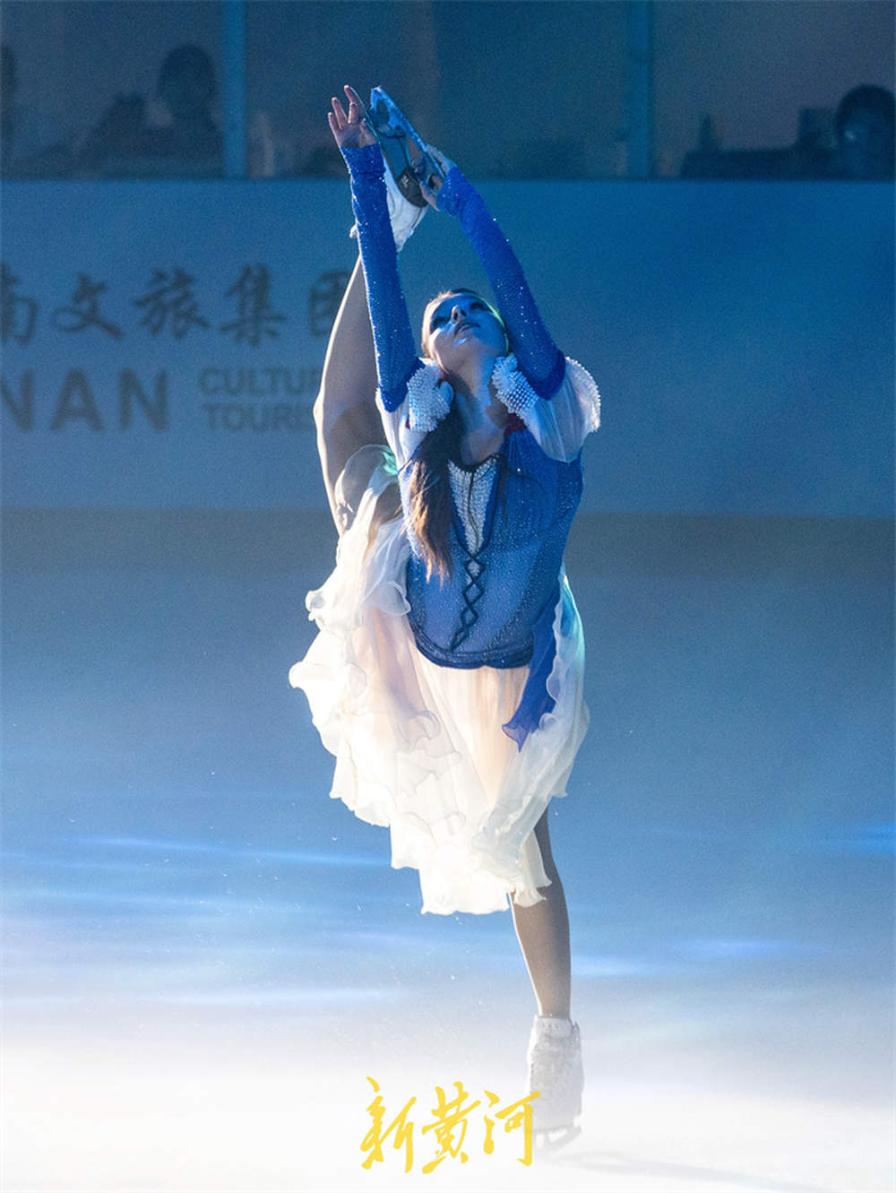 当“茉莉花”遇上冰上芭蕾！冬奥冠军谢尔巴科娃惊艳泉城