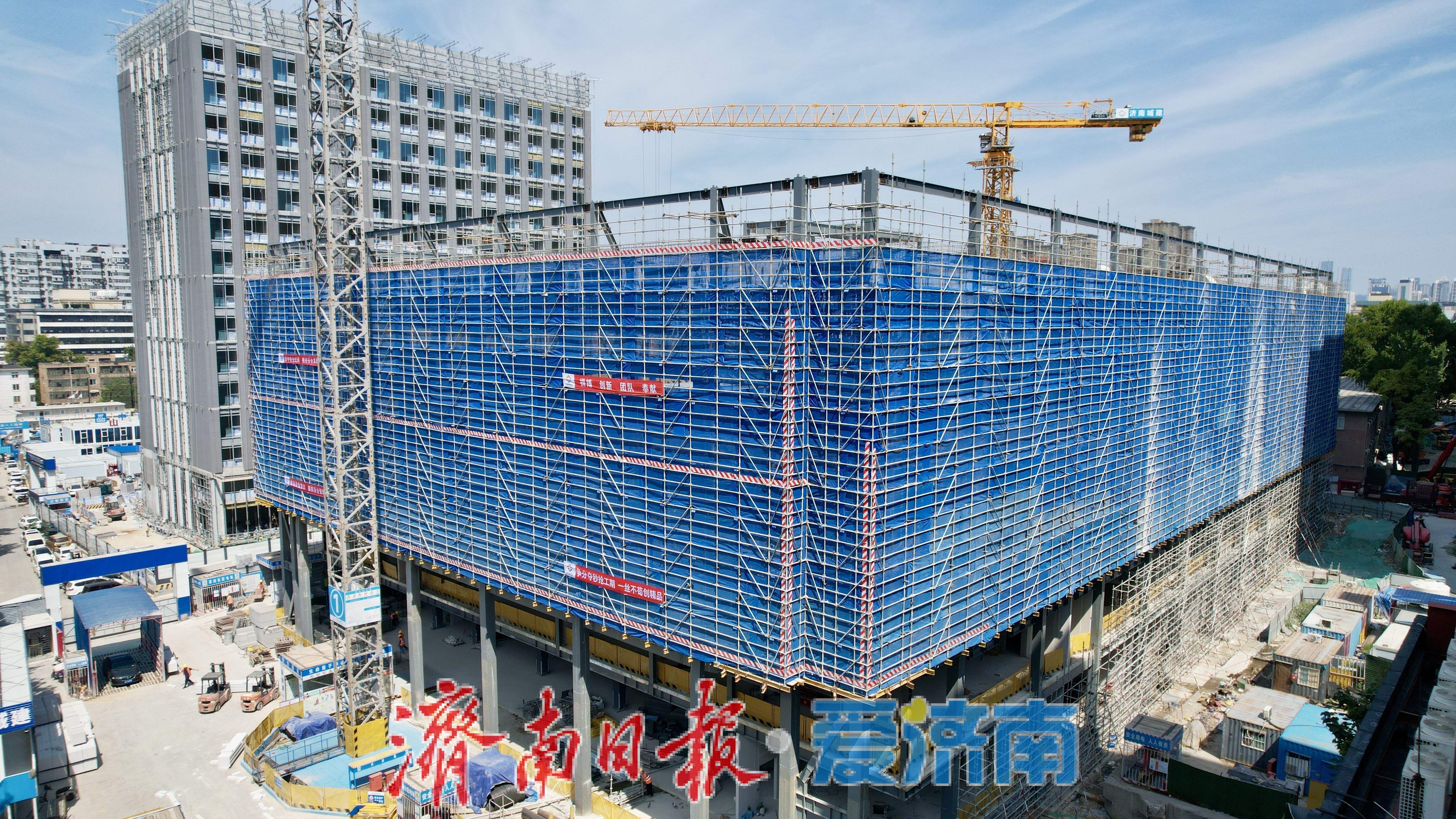 项目强省会｜基建升级焕新校园风貌，山师千佛山校区重点项目建设提速增效