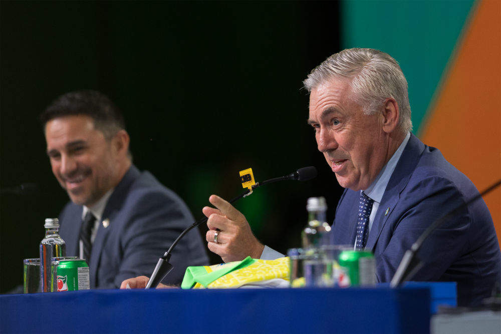 安切洛蒂宣布新一期巴西男足国家队名单