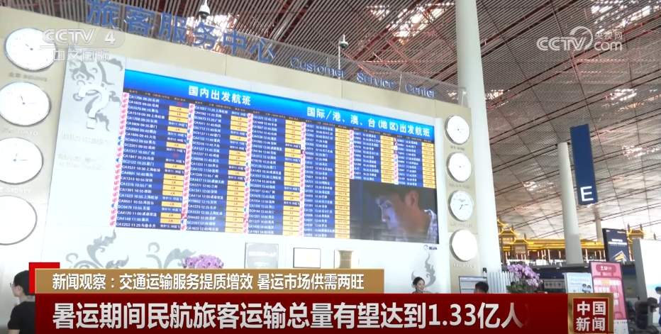 日均1.7亿人次!暑运市场供需两旺