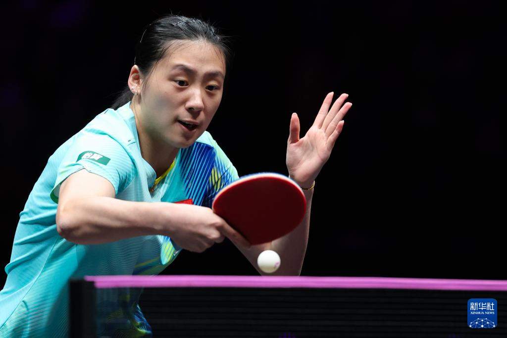 乒乓球——WTT重庆冠军赛：陈熠晋级女单16强