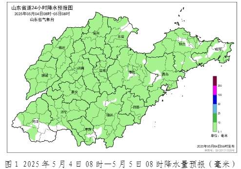 雷雨或阵雨+7~9级阵风,山东最新天气预报