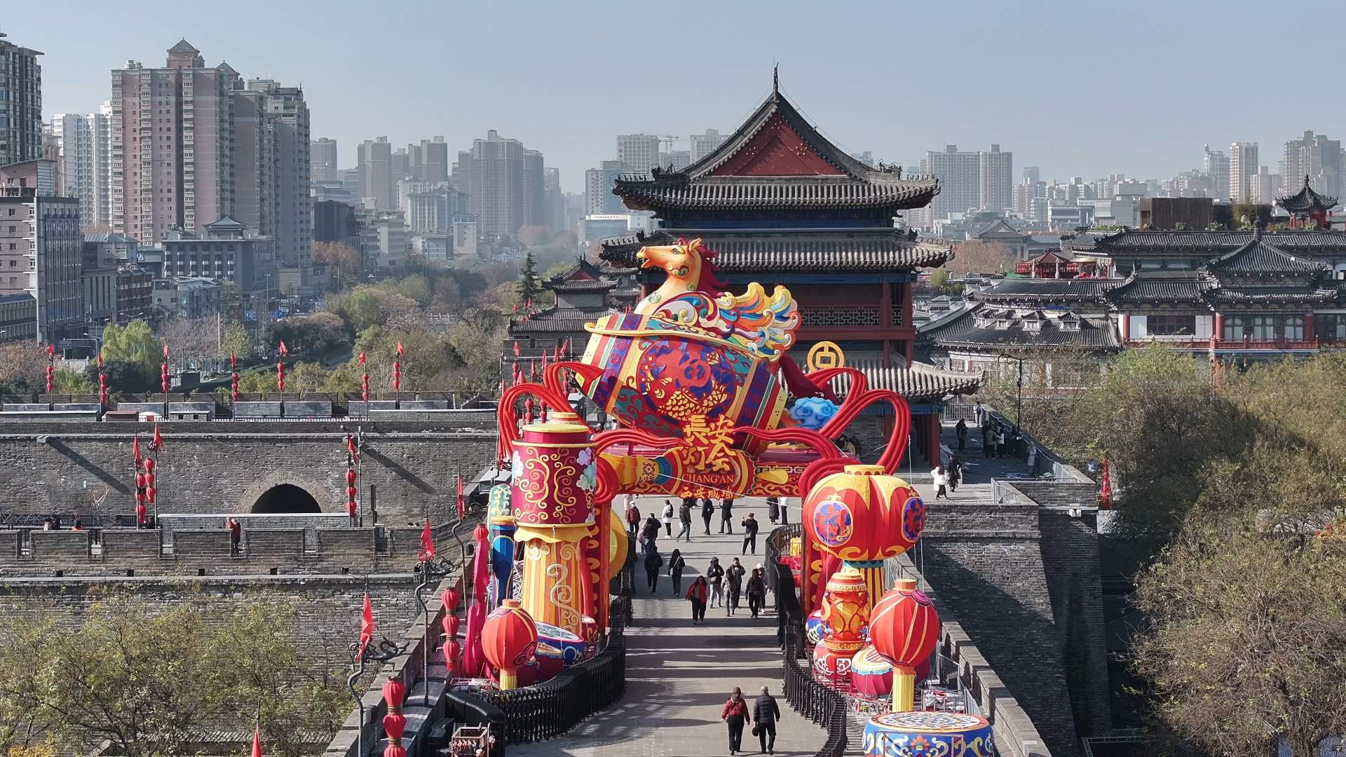 【习声回响·文韵中国】保护传承好“世界级宝贝” 让千年城垣与现代城市交融共生