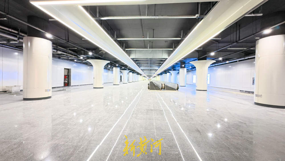 300多米长地下通道“现身” 将连通地铁站点与济南火车站北广场