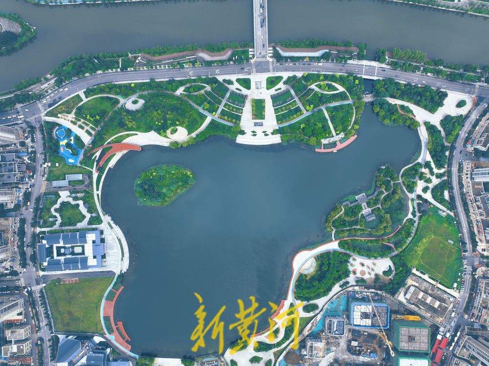 一年四季 泉在济南丨泉城雨后，云锦湖公园焕然一新