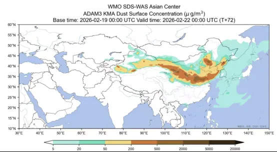 冷空气将携沙带尘影响济南,预计23日好转