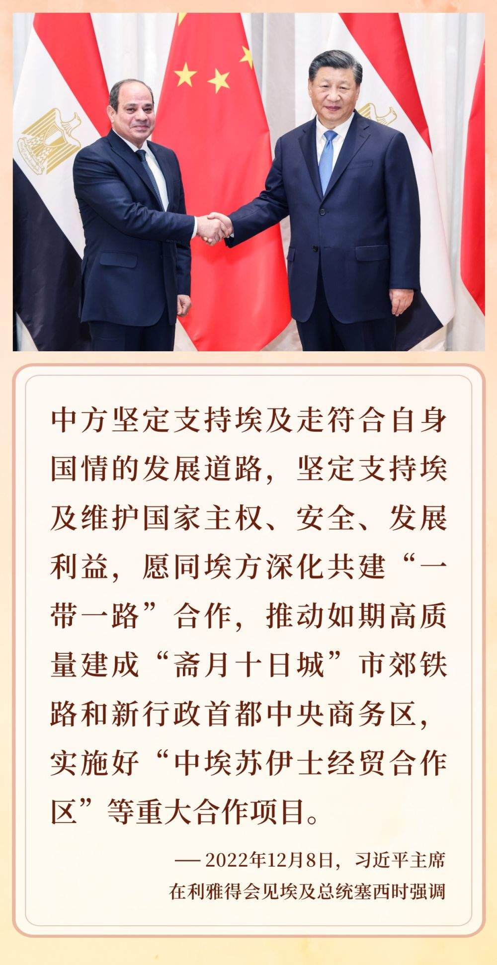 镜观·回响｜元首引领 中埃合作结硕果