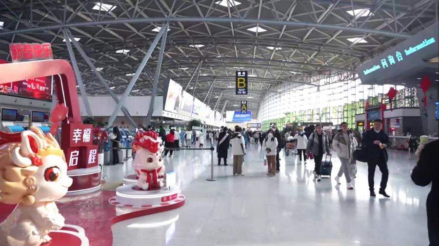 今年春运山东省机场管理集团客货运输同比实现两位数增长