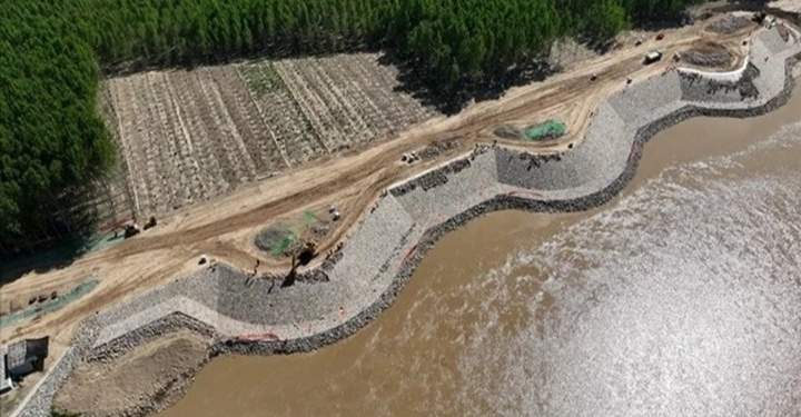 黄河下游“十四五”防洪工程（济南段）河道整治工程主体全部完工