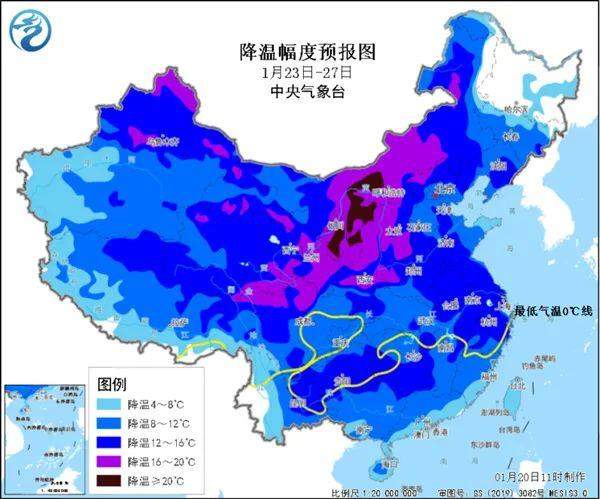 雨雪范围或波及全国！节前大寒潮将至 春运返乡需警惕