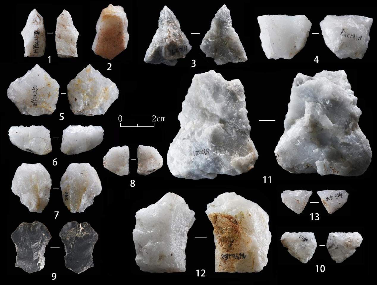 出土石制品316件 山西虎窑洞旧石器遗址调查资料公布