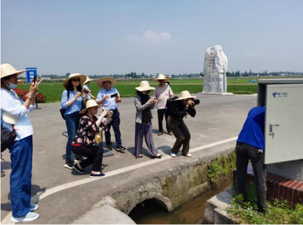 “人工智能赋能数字乡村建设”采风活动走进眉山永丰村