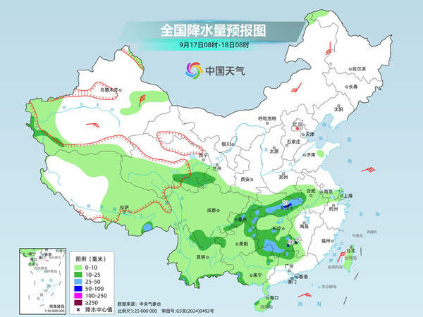 未来三天这些地区降雨频繁 需警惕次生灾害