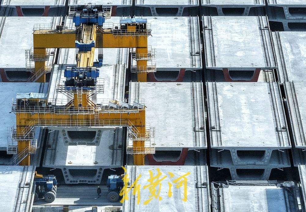 山东省最大规模高铁箱梁制梁场项目稳步推进