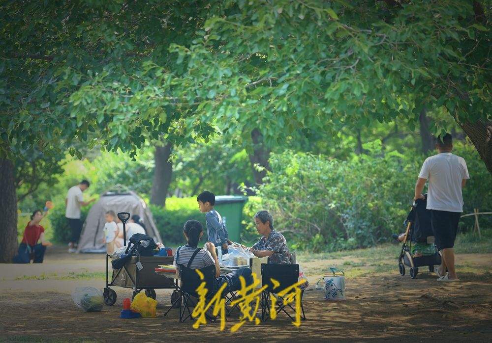 一年四季 泉在济南丨泉城持续高温！用露营的方式“打开”盛夏