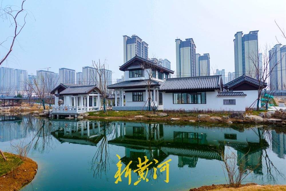 济南北湖片区新建生态廊道，串联泉城特色风貌