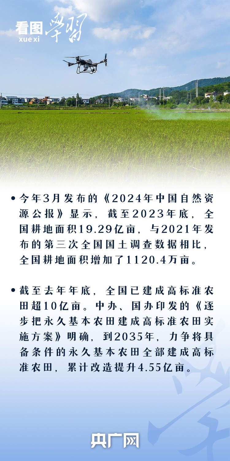 看图学习丨“守住耕地这个命根子” 总书记心系耕地保护