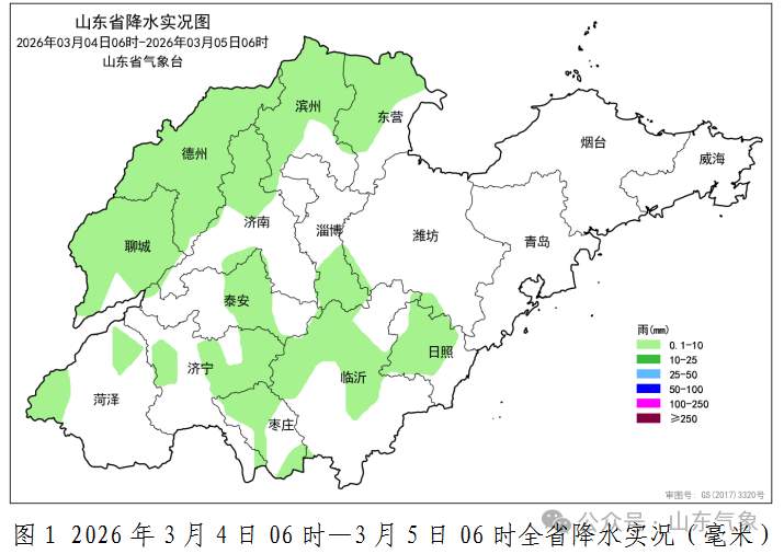 山东冷空气携小雨雪来袭，最低气温-5℃左右