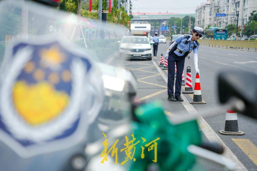 减速、禁鸣！济南交警考点旁设“静音屏障”