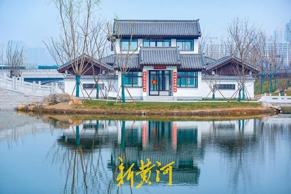 济南北湖片区新建生态廊道，串联泉城特色风貌