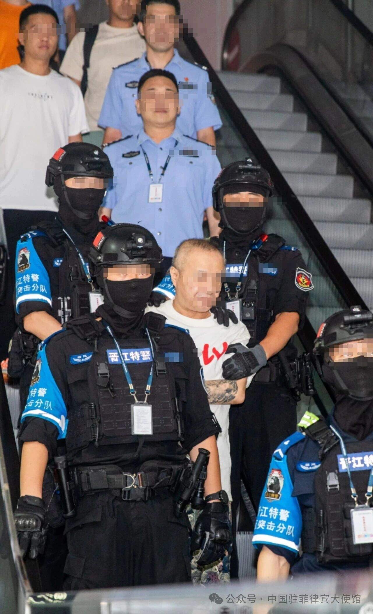 在菲黑恶势力头目邱某某被成功遣返回国
