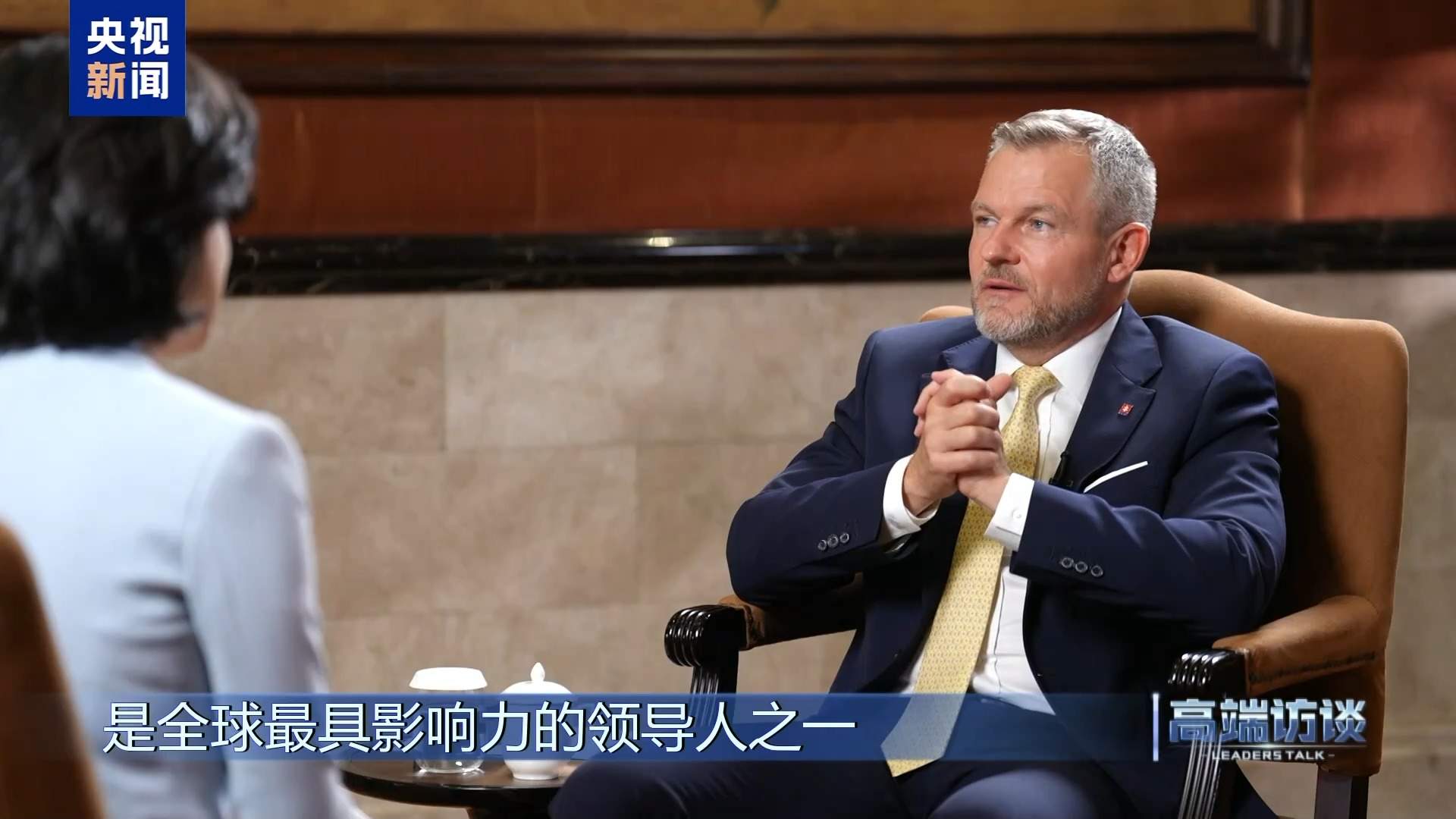 高端访谈丨专访斯洛伐克总统彼得·佩列格里尼