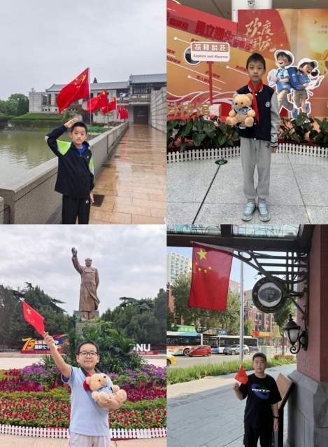 童心绘山河，合影敬祖国——山师附小五（9）中队的国庆特别行动