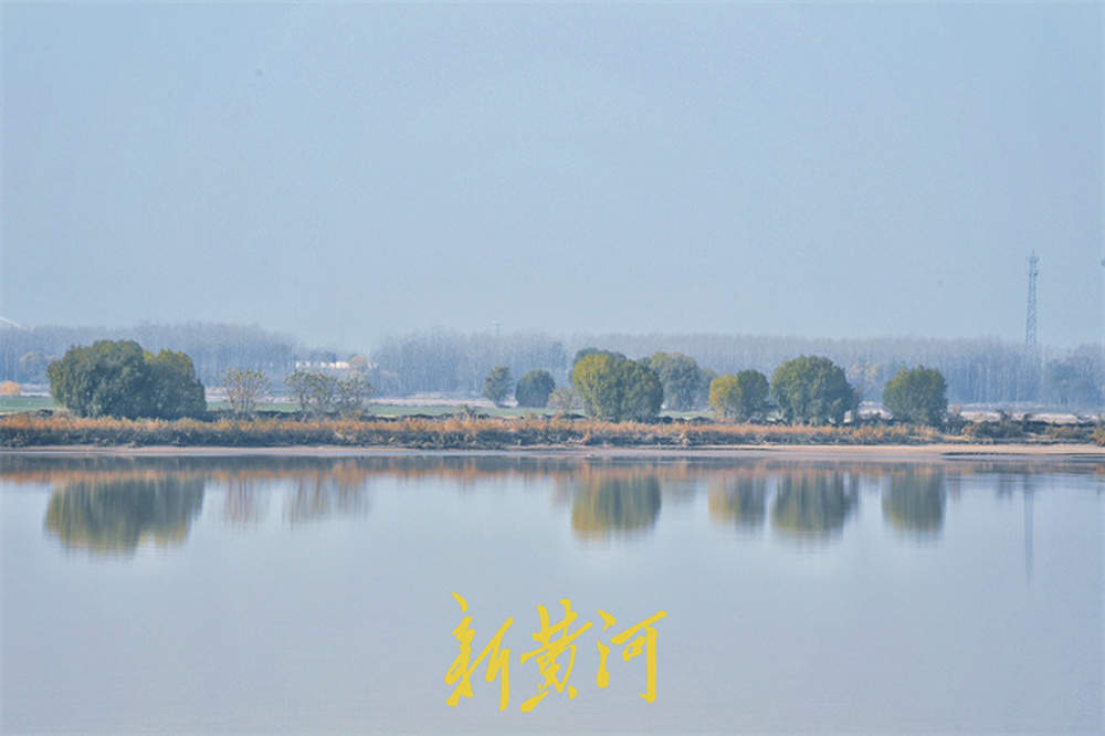 一年四季 泉在济南丨黄河倒影，别具诗意
