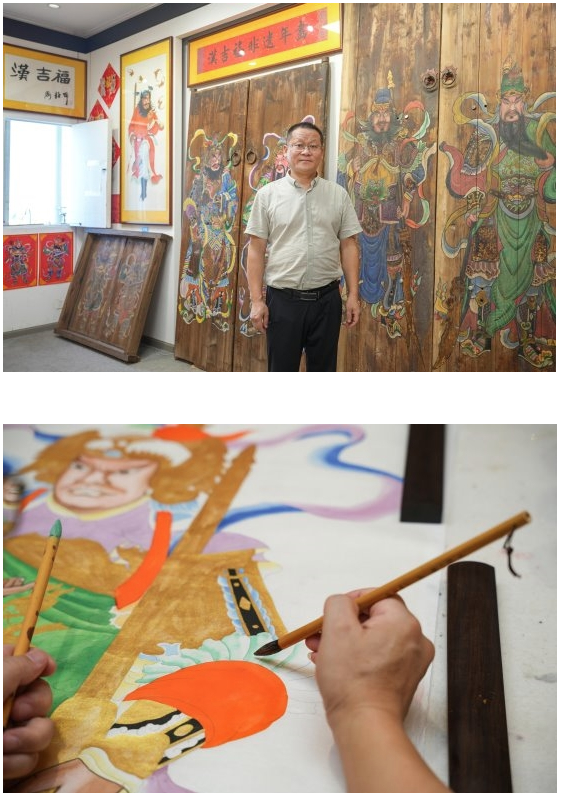 汉吉福年画:百年非遗照亮美好生活