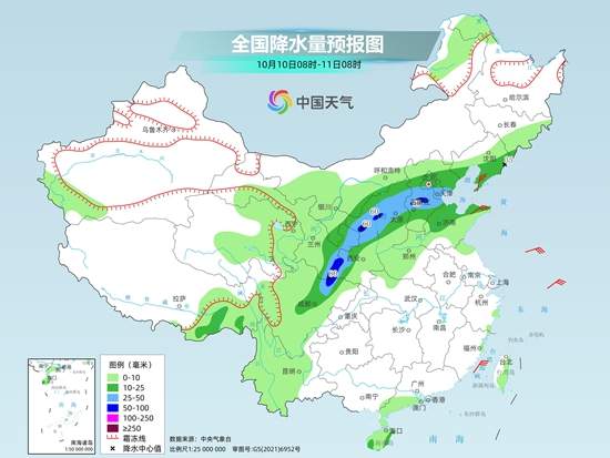 南北方气温差异大 华北等地秋雨强度或为同期少见