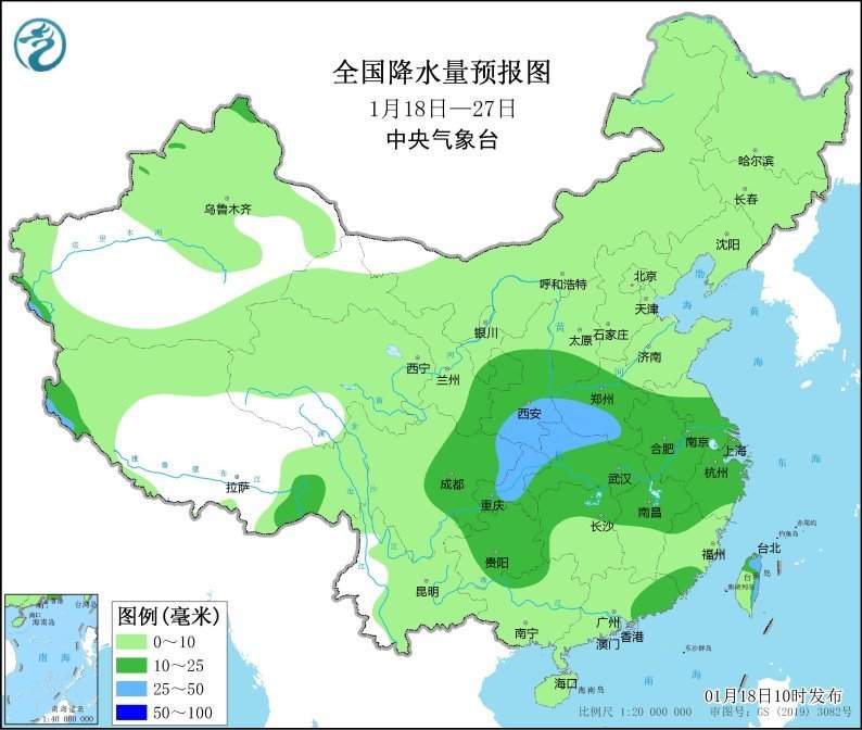 中央气象台：未来十天全国大部地区气温偏高 南方地区降水明显偏少