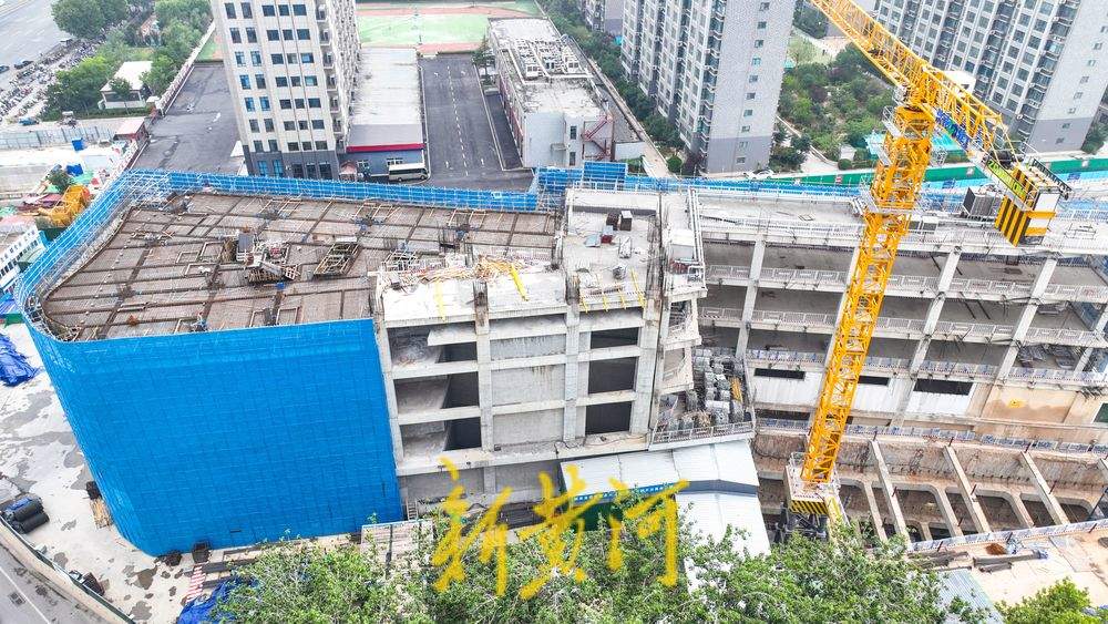 经十路旁地铁上盖综合体建设“提速”