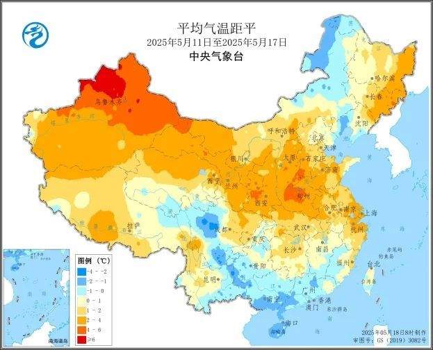 中国气象局:未来十天陕晋豫仍需防范冬小麦干热风
