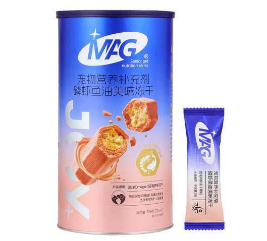 猫咪鱼油之MAG磷虾鱼油冻干：联合山东农科院试验数据报告证明有助抑制皮毛免疫炎症反应
