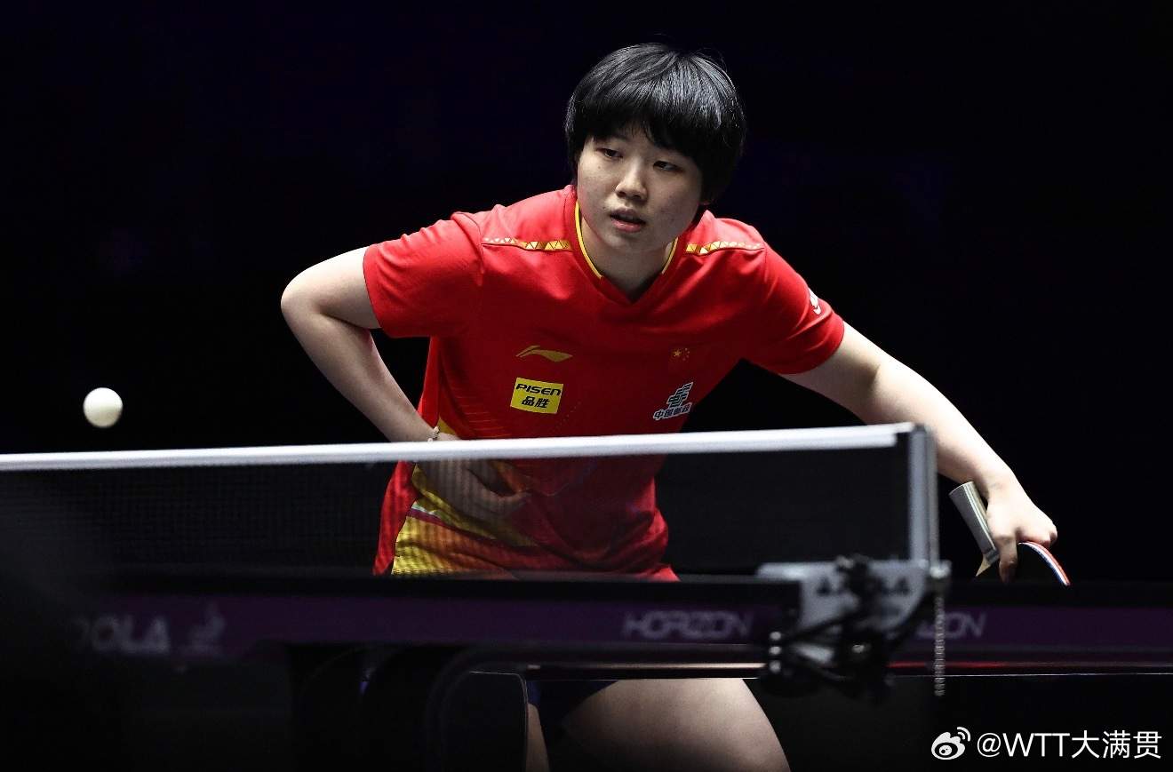 陈熠晋级WTT美国大满贯女单决赛，将对阵朱雨玲