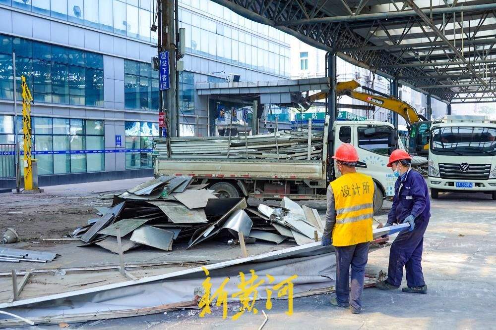 济南火车站南侧两大标志性建筑“退场”