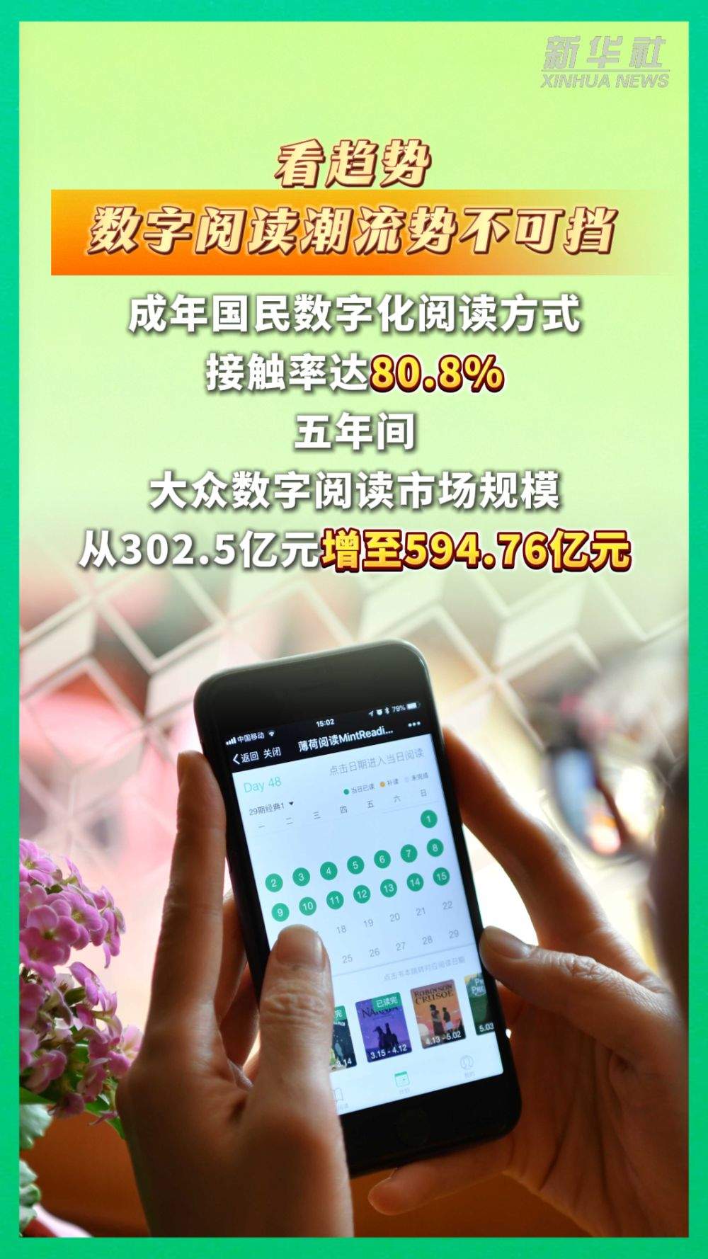 以数观势｜悠悠书香 全民阅读新图景徐徐展开