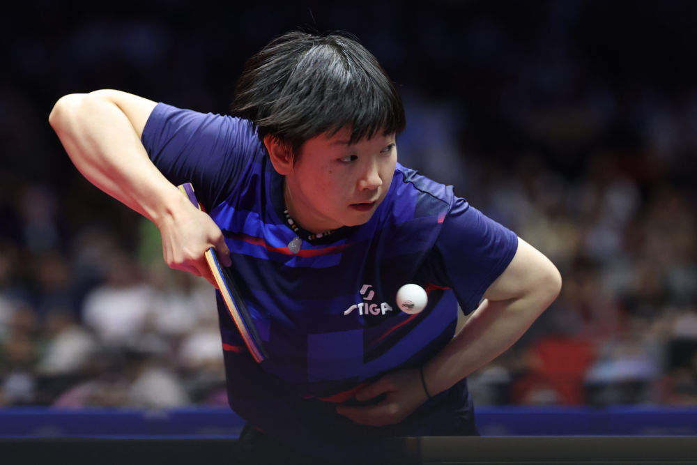 全运会|王曼昱卫冕 孙颖莎救4赛点摘银