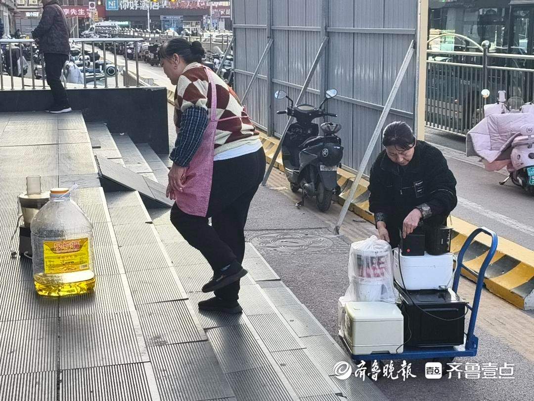 济南天龙大厦拆迁进展:底商陆续搬离,部分商铺店面已开始拆除