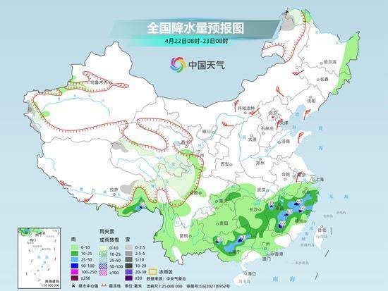 南方降雨进入过程最强时段 北方多地将经历换季式降温
