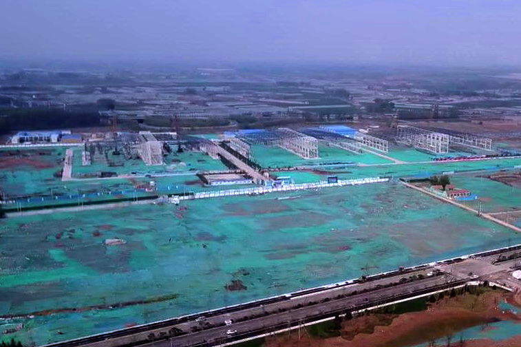 项目强省会｜济南起步区黄河国际会展中心雄姿，建设过程波澜壮阔