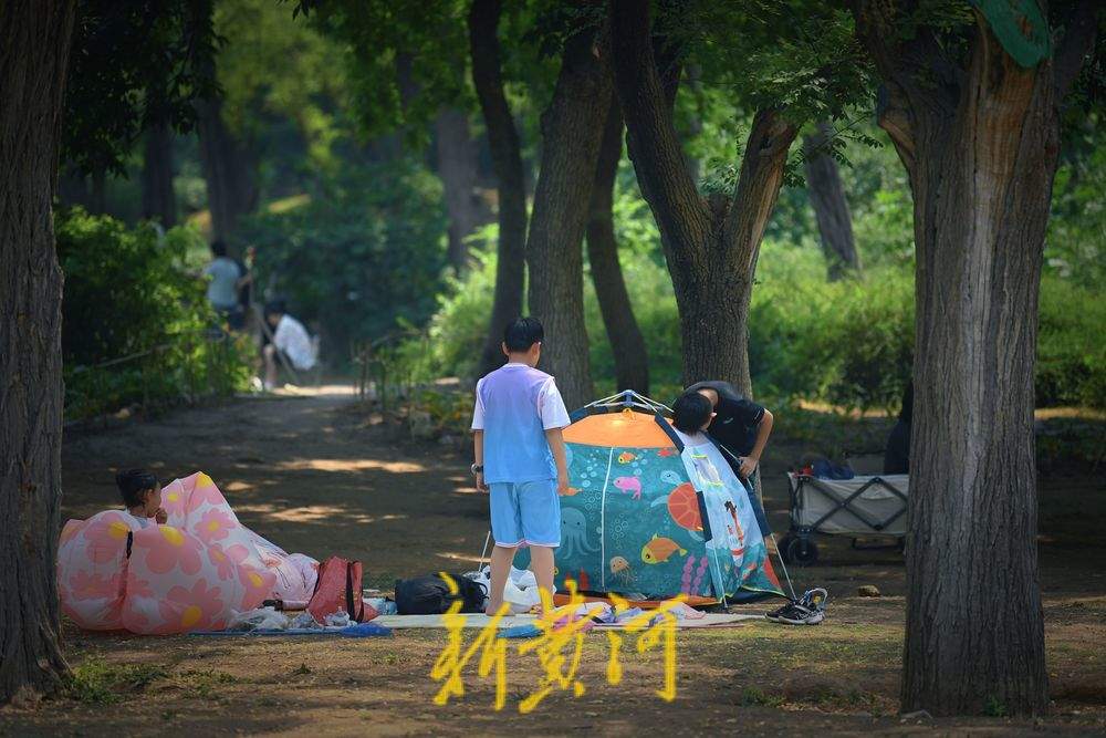 一年四季 泉在济南丨泉城持续高温！用露营的方式“打开”盛夏