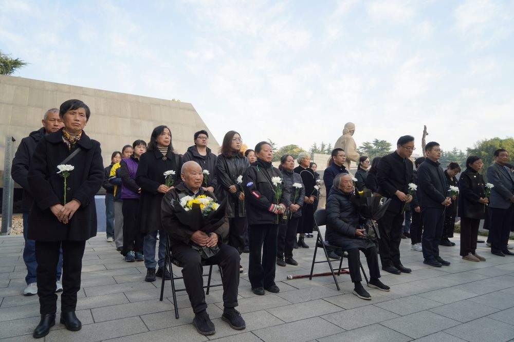 南京举行大屠杀死难者家庭祭告活动 在世幸存者仅剩24人