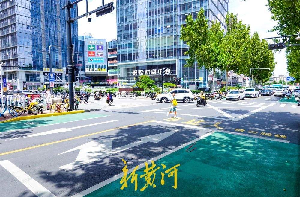 济南洪楼片区道路焕新亮相
